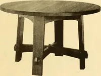 An illustration from Catalogue of craftsman furniture made by Gustav Stickley at The Craftsman Workshops, Eastwood, N.Y. (1909)