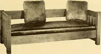 An illustration from Catalogue of craftsman furniture made by Gustav Stickley at The Craftsman Workshops, Eastwood, N.Y. (1909)
