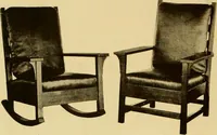 An illustration from Catalogue of craftsman furniture made by Gustav Stickley at The Craftsman Workshops, Eastwood, N.Y. (1909)