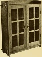 An illustration from Catalogue of craftsman furniture made by Gustav Stickley at The Craftsman Workshops, Eastwood, N.Y. (1909)
