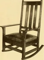 An illustration from Catalogue of craftsman furniture made by Gustav Stickley at The Craftsman Workshops, Eastwood, N.Y. (1909)