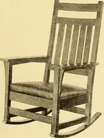 An illustration from Catalogue of craftsman furniture made by Gustav Stickley at The Craftsman Workshops, Eastwood, N.Y. (1909)