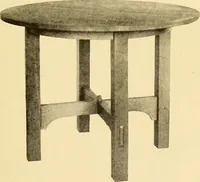 An illustration from Catalogue of craftsman furniture made by Gustav Stickley at The Craftsman Workshops, Eastwood, N.Y. (1909)