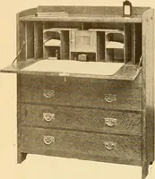 An illustration from Catalogue of craftsman furniture made by Gustav Stickley at The Craftsman Workshops, Eastwood, N.Y. (1909)