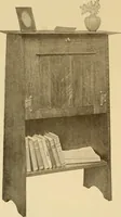 An illustration from Catalogue of craftsman furniture made by Gustav Stickley at The Craftsman Workshops, Eastwood, N.Y. (1909)