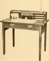 An illustration from Catalogue of craftsman furniture made by Gustav Stickley at The Craftsman Workshops, Eastwood, N.Y. (1909)