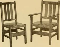 An illustration from Catalogue of craftsman furniture made by Gustav Stickley at The Craftsman Workshops, Eastwood, N.Y. (1909)