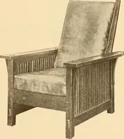 An illustration from Catalogue of craftsman furniture made by Gustav Stickley at The Craftsman Workshops, Eastwood, N.Y. (1909)