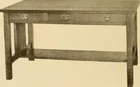 An illustration from Catalogue of craftsman furniture made by Gustav Stickley at The Craftsman Workshops, Eastwood, N.Y. (1909)
