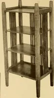 An illustration from Catalogue of craftsman furniture made by Gustav Stickley at The Craftsman Workshops, Eastwood, N.Y. (1909)