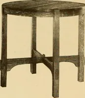 An illustration from Catalogue of craftsman furniture made by Gustav Stickley at The Craftsman Workshops, Eastwood, N.Y. (1909)