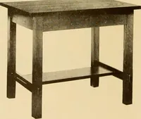 An illustration from Catalogue of craftsman furniture made by Gustav Stickley at The Craftsman Workshops, Eastwood, N.Y. (1909)