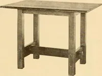 An illustration from Catalogue of craftsman furniture made by Gustav Stickley at The Craftsman Workshops, Eastwood, N.Y. (1909)