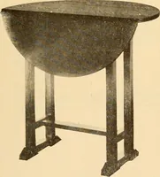 An illustration from Catalogue of craftsman furniture made by Gustav Stickley at The Craftsman Workshops, Eastwood, N.Y. (1909)