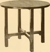 An illustration from Catalogue of craftsman furniture made by Gustav Stickley at The Craftsman Workshops, Eastwood, N.Y. (1909)