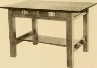 An illustration from Catalogue of craftsman furniture made by Gustav Stickley at The Craftsman Workshops, Eastwood, N.Y. (1909)