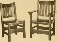 An illustration from Catalogue of craftsman furniture made by Gustav Stickley at The Craftsman Workshops, Eastwood, N.Y. (1909)