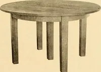An illustration from Catalogue of craftsman furniture made by Gustav Stickley at The Craftsman Workshops, Eastwood, N.Y. (1909)