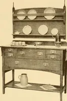 An illustration from Catalogue of craftsman furniture made by Gustav Stickley at The Craftsman Workshops, Eastwood, N.Y. (1909)
