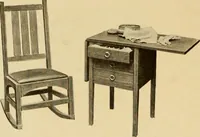 An illustration from Catalogue of craftsman furniture made by Gustav Stickley at The Craftsman Workshops, Eastwood, N.Y. (1909)