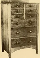 An illustration from Catalogue of craftsman furniture made by Gustav Stickley at The Craftsman Workshops, Eastwood, N.Y. (1909)