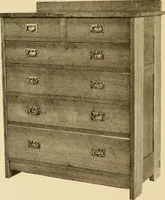 An illustration from Catalogue of craftsman furniture made by Gustav Stickley at The Craftsman Workshops, Eastwood, N.Y. (1909)