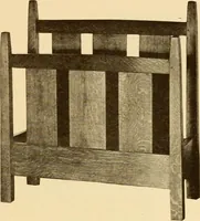 An illustration from Catalogue of craftsman furniture made by Gustav Stickley at The Craftsman Workshops, Eastwood, N.Y. (1909)