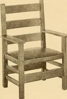An illustration from Catalogue of craftsman furniture made by Gustav Stickley at The Craftsman Workshops, Eastwood, N.Y. (1909)