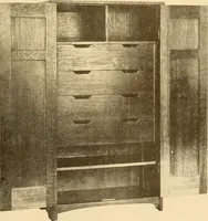 An illustration from Catalogue of craftsman furniture made by Gustav Stickley at The Craftsman Workshops, Eastwood, N.Y. (1909)