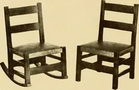 An illustration from Catalogue of craftsman furniture made by Gustav Stickley at The Craftsman Workshops, Eastwood, N.Y. (1909)