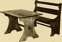 An illustration from Catalogue of craftsman furniture made by Gustav Stickley at The Craftsman Workshops, Eastwood, N.Y. (1909)