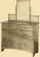 An illustration from Catalogue of craftsman furniture made by Gustav Stickley at The Craftsman Workshops, Eastwood, N.Y. (1909)