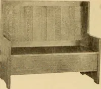 An illustration from Catalogue of craftsman furniture made by Gustav Stickley at The Craftsman Workshops, Eastwood, N.Y. (1909)