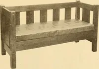 An illustration from Catalogue of craftsman furniture made by Gustav Stickley at The Craftsman Workshops, Eastwood, N.Y. (1909)