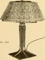 An illustration from Catalogue of craftsman furniture made by Gustav Stickley at The Craftsman Workshops, Eastwood, N.Y. (1909)