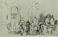 An illustration from Catalogue of drawings by Dutch and Flemish artists preserved in the Department of Prints and Drawings in the British Museum (1915)