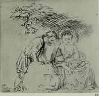 An illustration from Catalogue of drawings by Dutch and Flemish artists preserved in the Department of Prints and Drawings in the British Museum (1915)