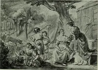 An illustration from Catalogue of drawings by Dutch and Flemish artists preserved in the Department of Prints and Drawings in the British Museum (1915)