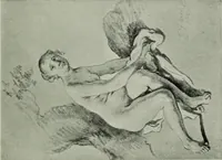 An illustration from Catalogue of drawings by Dutch and Flemish artists preserved in the Department of Prints and Drawings in the British Museum (1915)
