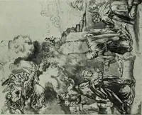 An illustration from Catalogue of drawings by Dutch and Flemish artists preserved in the Department of Prints and Drawings in the British Museum (1915)