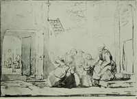 An illustration from Catalogue of drawings by Dutch and Flemish artists preserved in the Department of Prints and Drawings in the British Museum (1915)