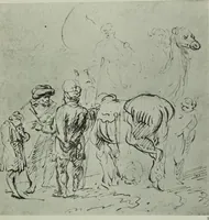 An illustration from Catalogue of drawings by Dutch and Flemish artists preserved in the Department of Prints and Drawings in the British Museum (1915)