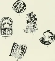 An illustration from Catalogue of early Christian antiquities and objects from the Christian East in the Department of British and mediaeval antiquities and ethnography of the British museum; (1901)