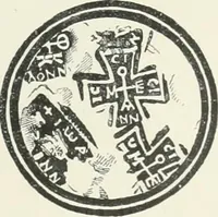 An illustration from Catalogue of early Christian antiquities and objects from the Christian East in the Department of British and mediaeval antiquities and ethnography of the British museum; (1901)