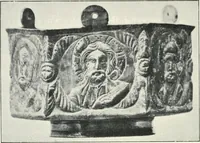 An illustration from Catalogue of early Christian antiquities and objects from the Christian East in the Department of British and mediaeval antiquities and ethnography of the British museum; (1901)