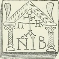 An illustration from Catalogue of early Christian antiquities and objects from the Christian East in the Department of British and mediaeval antiquities and ethnography of the British museum; (1901)