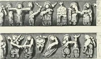 An illustration from Catalogue of early Christian antiquities and objects from the Christian East in the Department of British and mediaeval antiquities and ethnography of the British museum; (1901)