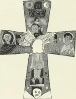 An illustration from Catalogue of early Christian antiquities and objects from the Christian East in the Department of British and mediaeval antiquities and ethnography of the British museum; (1901)