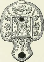 An illustration from Catalogue of early Christian antiquities and objects from the Christian East in the Department of British and mediaeval antiquities and ethnography of the British museum; (1901)