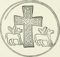 An illustration from Catalogue of early Christian antiquities and objects from the Christian East in the Department of British and mediaeval antiquities and ethnography of the British museum; (1901)